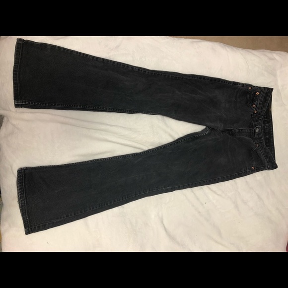 COPY - Levi faded black jeans. Wide leg. - Picture 2 of 10